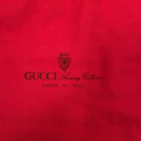 Gucci  Authentic Vintage Red Dust Cover Bag
