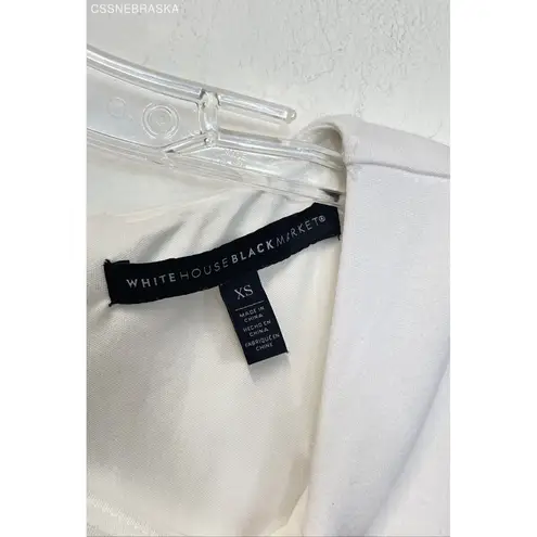 WHBM White White House Black Market White A