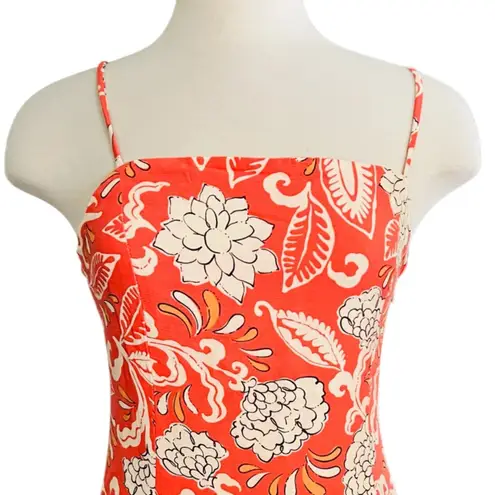 ZARA  PZARA PRINTED STRAPPY DRESS COLLECTION XS PATTERNED FLORAL MIDI Size M NWT - Image 5