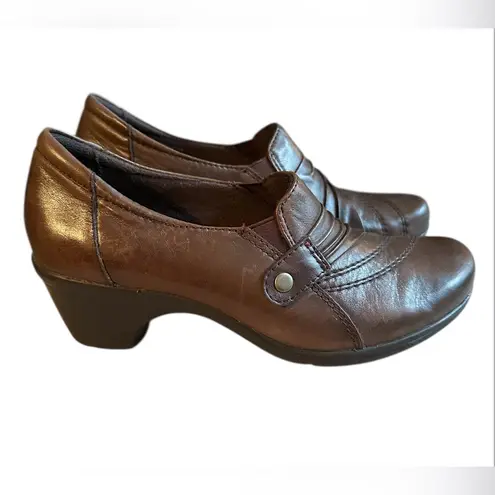 Earth Origins By Earth Rochester Leather Uppers Women's 7.5M Slip-On Low Heels