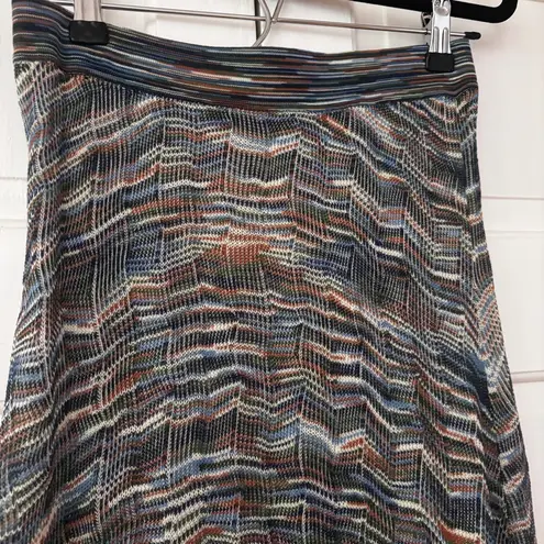 Ulla Johnson Hadley Midi Skirt Azurite Handkerchief Hem Size Small