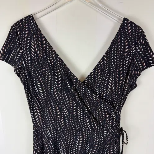 London Times Faux Wrap Dress