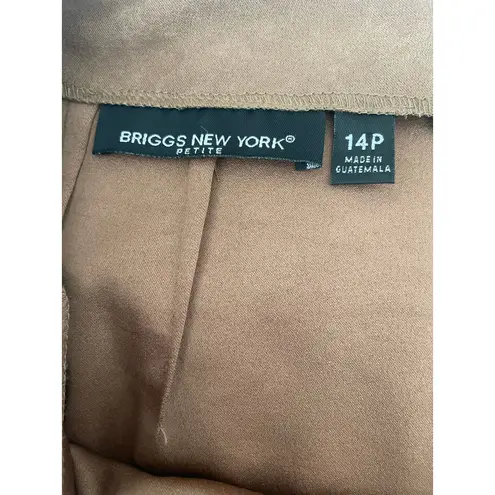 Briggs New York Vintage Briggs New York Maxi Skirt Women 14P Brown Faux Suede Boho Cowgirl Chic