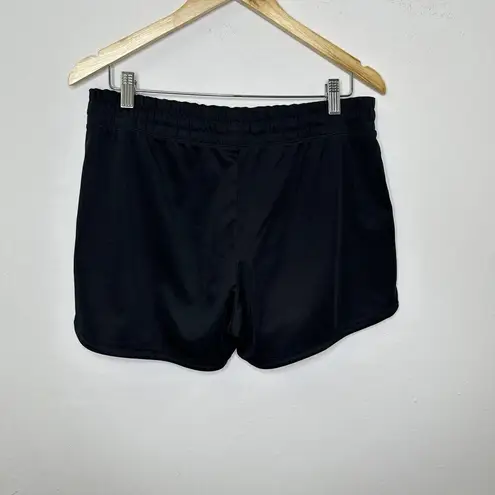 Nike  Dri Fit Shorts Women's‎ Medium Black Blue Running Athletic Gym Training