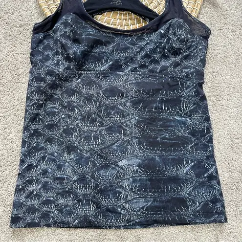 Varley Women’s Vidora Snake Print Tank Top Sleeveless Activewear Size M