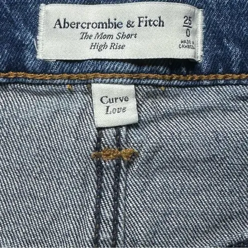 Abercrombie & Fitch  The Mom Short High Rise Shorts