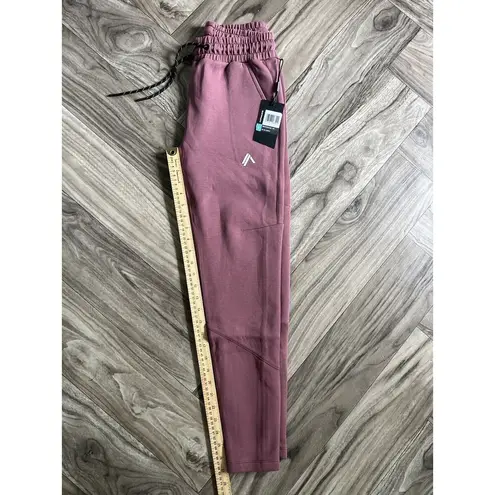 Alphalete  WOMEN'S ELMTS ZIP JOGGER -Mauve, Size Small