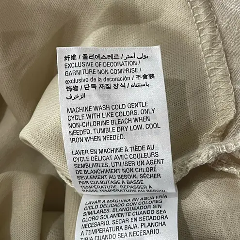 Style & Co Small Dress Sleeveless Handkerchief Hem Lined Round Neckline Keyhole