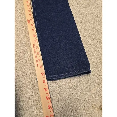 Mother Jeans Women 26 Stretch Bootcut Flared The Smooth Hustler Jeans Rainbow Blue