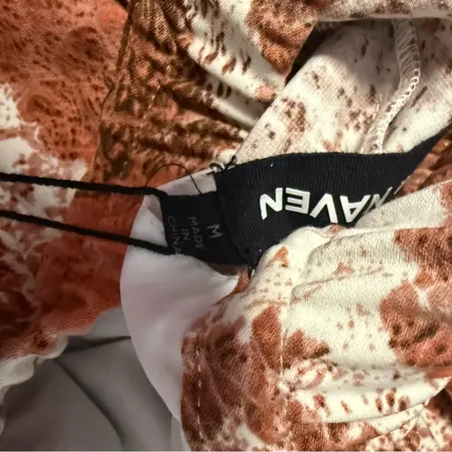 NBD  x Naven Anne Pants in Red Snake – Size Medium – Sold at Revolve - Image 5