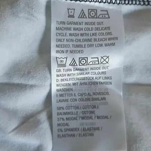 Isaac Mizrahi Live Floral Printed Henley Neck Tank Size Medium Petitte NWOT