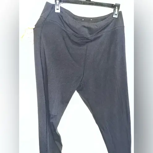 SO Women’s Sz XL Black Basic Essential Ankle Keyhole Cut-Out Fitted Leggings