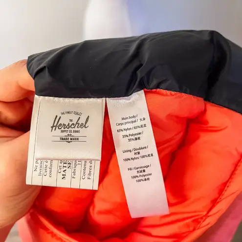 Herschel Supply Company Herschel Featherless Quilted Vest in Orange