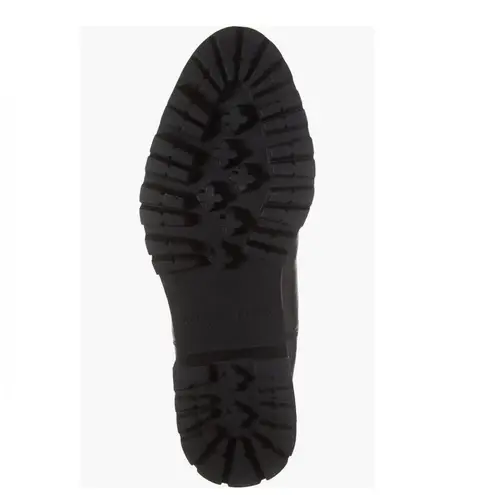 Karl Lagerfeld Paris Porshay Lug Sole Boots in Black, Size 8.5 New w/o Box