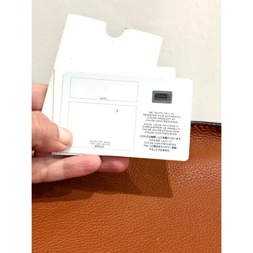 Chloé Chloe Marcie Medium Grained Leather Saddle Crossbody Bag Tan