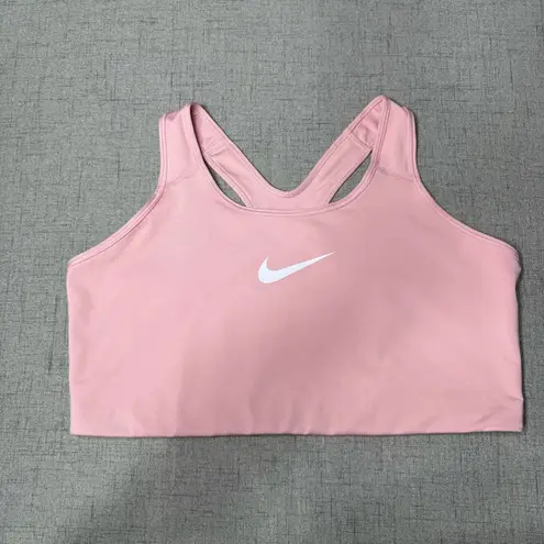 Nike  Pink Sports Bra Medium Support Size 3X