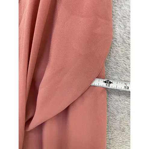 ASOS  Women's Dress Sleeveless Solid Pink Size 6 V Neck Tank