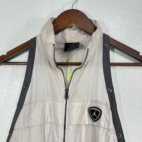 Nike Air Jordan Women's Flight Suit Romper M Platinum Violet Ghost Green Utility Gray Size M