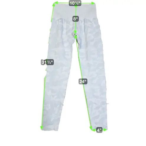 NVGTN ‎ Icy Blue Camo Seamless Leggings size XS