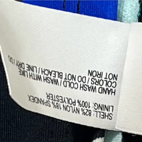 DSG Floral/Tropic Bottoms Swimwear Size Medium NWT Blue