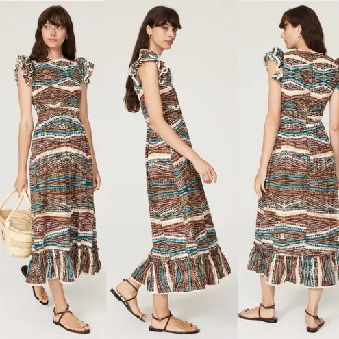 Hunter Bell Zig Zag Hayward Dress – Size Large NWT