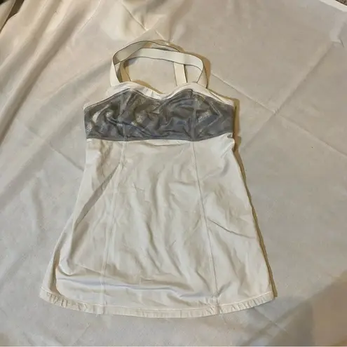 Lululemon  Women’s White tank top running run exercise top Small