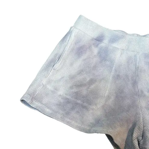 Madewell  MWL Set Waffle Knit Half-Zip Top & Shorts Lounge Casual Size Medium - Image 10