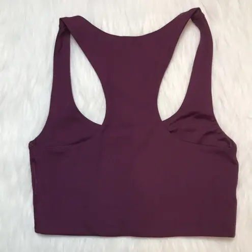 Girlfriend Collective  Women’s Athletic Racerback Purple Sports Bra