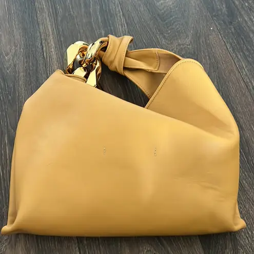 NWT JW ANDERSON SMALL HOBO CHAIN BAG MUSTARD