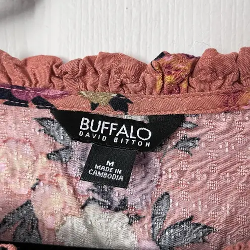 Buffalo David Bitton Floral Blouse - Size M
