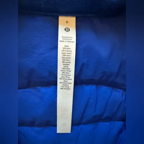 Lululemon  Down For It All Vest Wild Bluebell 8 - Image 6