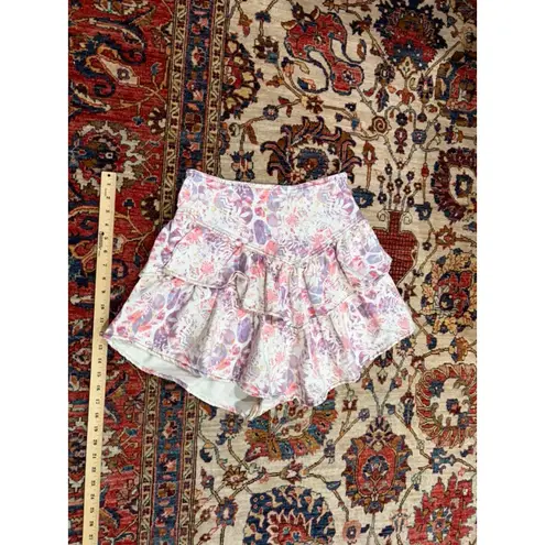 Driftwood Womens Ruffle Skirt - Sweet Romeo White Size Medium