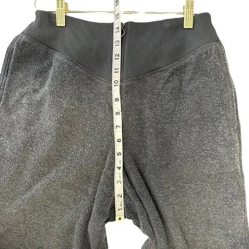 Aerie  Sherpa Fleece Corset Jogger Women's M Smoked Grey NWT Pockets Comfy