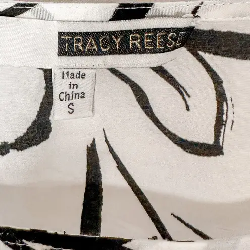 Tracy Reese Anthropologie Bell Sleeve Floral Blouse, EUC, Small, MSRP $168