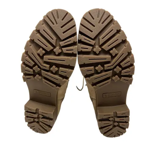 White Mountain Dashing Quilted Faux Suede Weather Smart Combat Boots 8.5