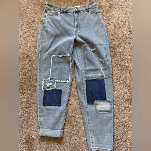 INC International Concepts Tapered Denim Jeans Blue Size 12