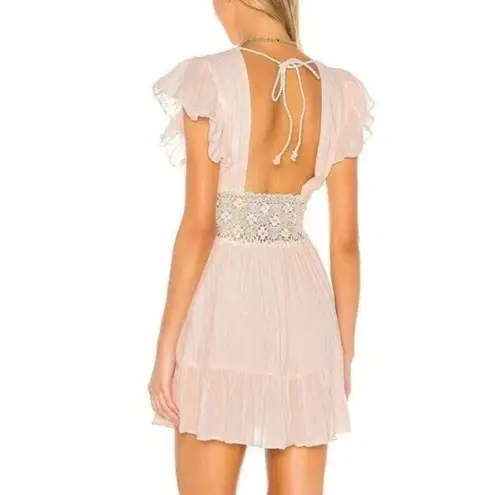 Jen's Pirate Booty Peach Graphite Mini Dress