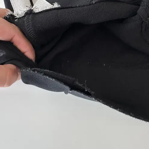 Palm Angels Track Pants Womens Large 44 Black Striped Wide Leg Street Sporty US8