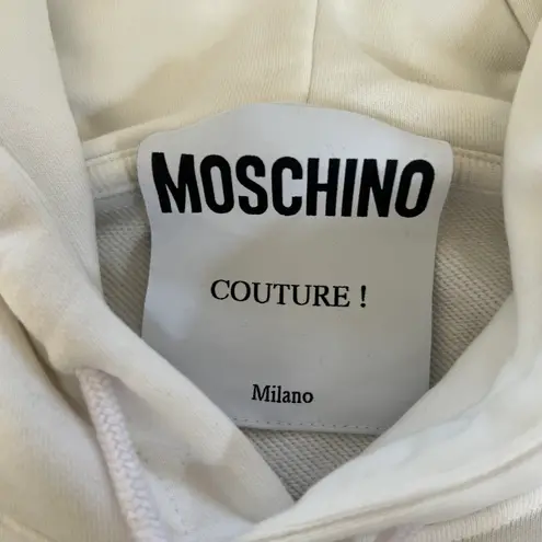 Moschino EUC Pixel Capsule Don’t Speak Italian Hoodie