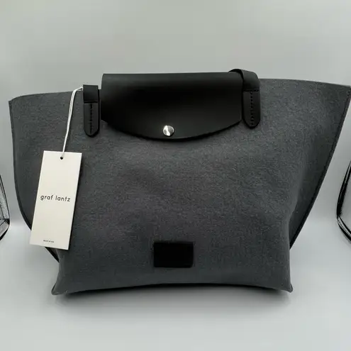 NWT Graf Lantz Hana Go Felt Tote Gray