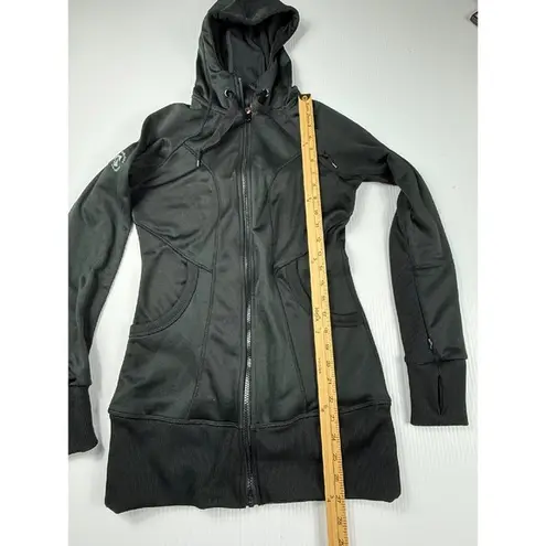 Breckenridge Outfitter trading Colorado Full Zip Hoodie Jacket Thumb Holes S