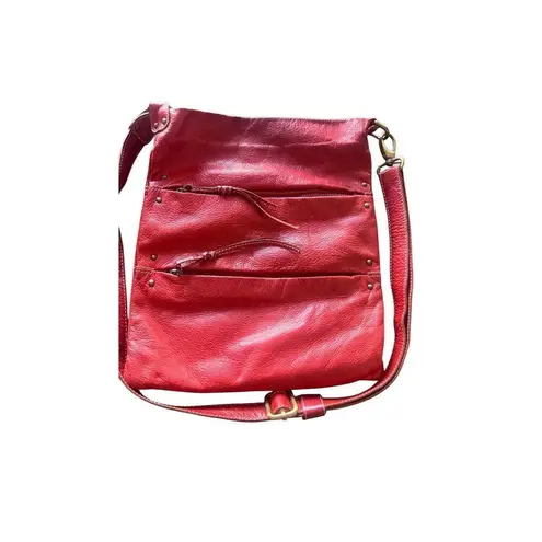 AVORIO Messenger Leather Bag Leather Made In Italy Black