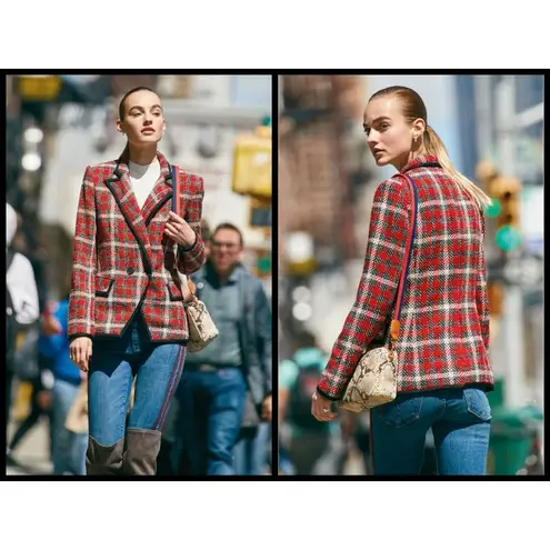 Veronica Beard 💕💕 Tweed Harriet Cutaway Blazer