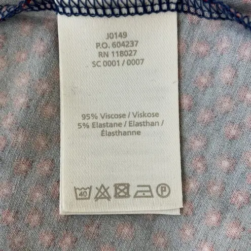 Boden Size 8 Blue Jersey Knit Midi A