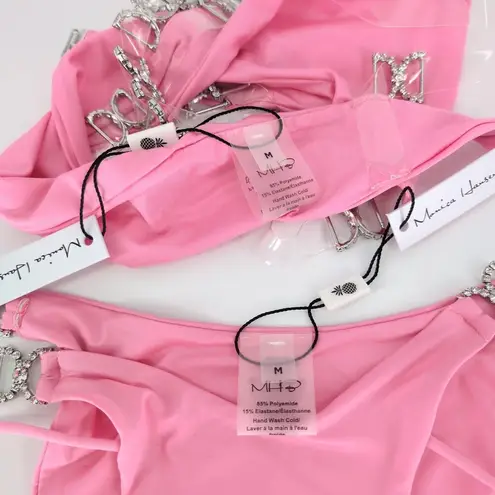 Monica Hansen Beachwear Shine Like A Diamond Pink Panther Bikini Set