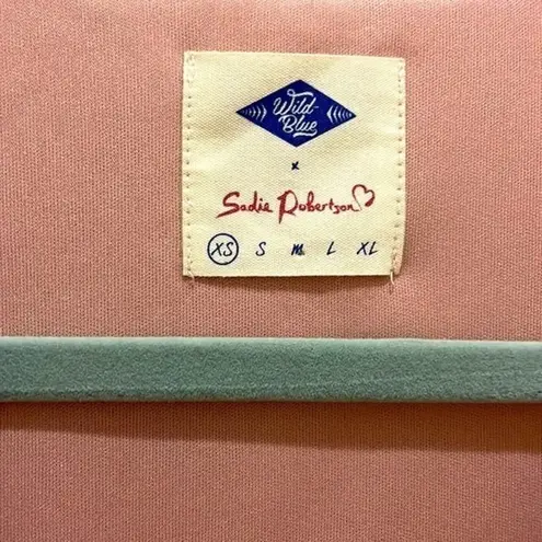 Wild Blue  - Sadie Robertson Collection - Dusty Pink Ruffle Criss Cross Dress