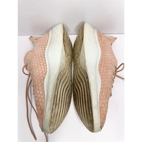 Ecco Sneakers Size 7.5 Pink Therap Lace Up Athletic Shoes in Tuscany Pink