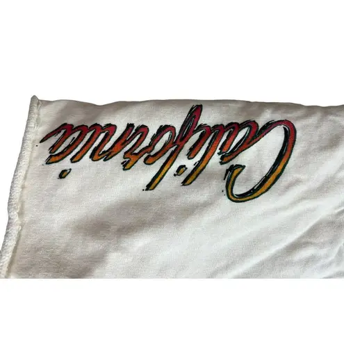 Mother The Quickie Roller Tropical Graphic Shorts Cream Small