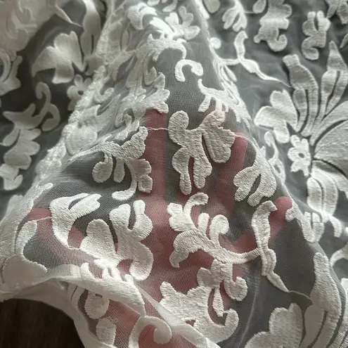 Investments White Sheer Cardigan