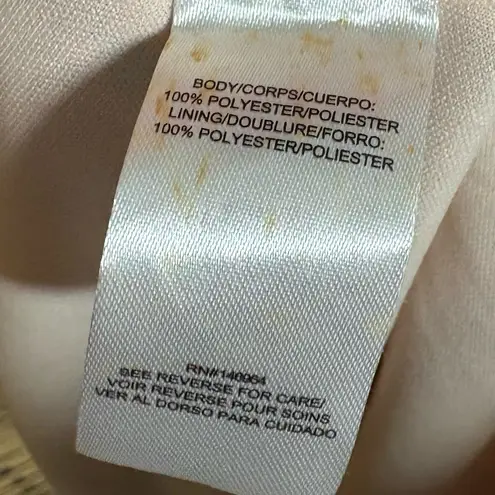 Julia Jordan Pink Floral Cutout Back Midi Dress Size 14